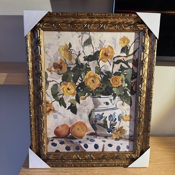 16"x20" Floral Painting Wall Art - designed with Studio McGee - Picture 15 of 15